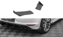VW Golf 7 R 2013-2016 Street Pro Bakre Sidoextensions + Splitters V.1 Maxton Design